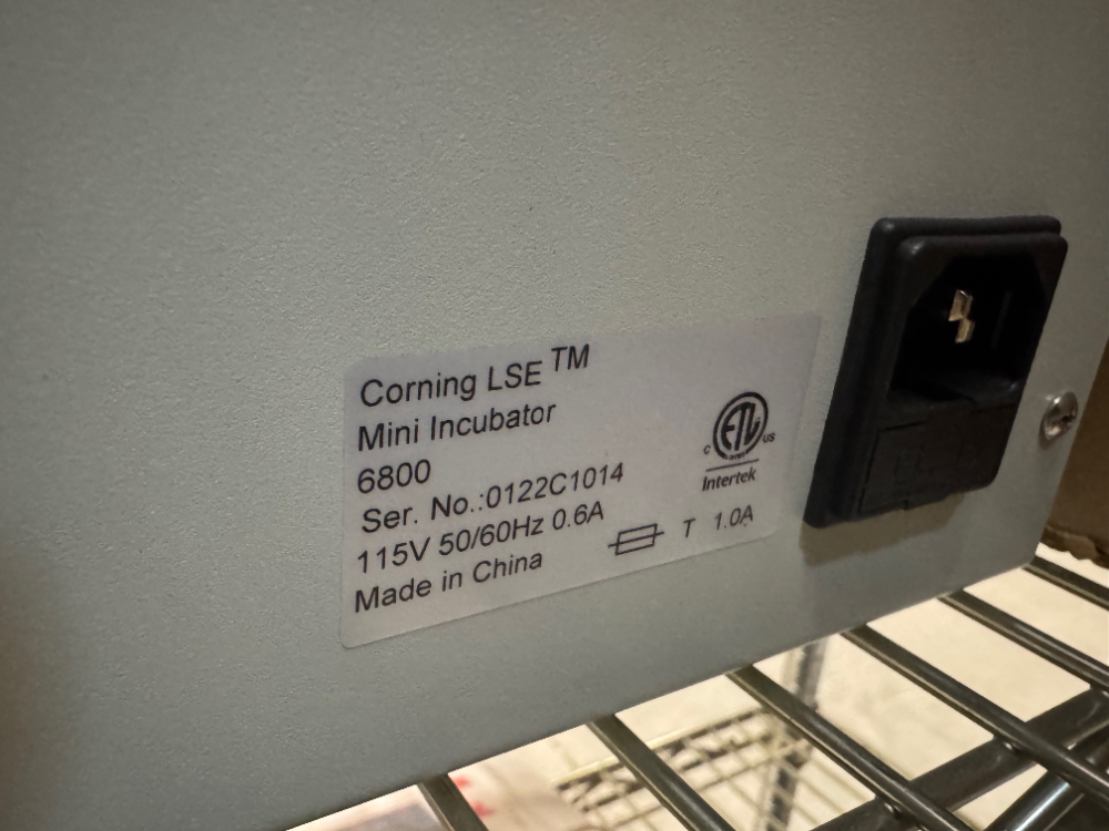 Image of Corning LSE Mini Incubator 6800